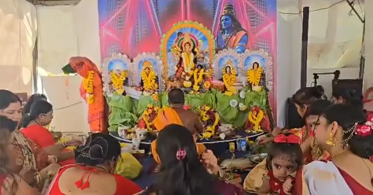 পূজার আয়োজন